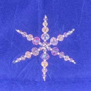 Crystal Snowflake Ornament